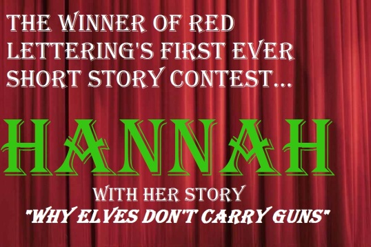 Winner of the Short Story Contest: Hannah